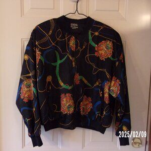 Ladies, Zippered Jacket, size Lg.